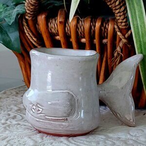 Vintage Whale Mug by Thora